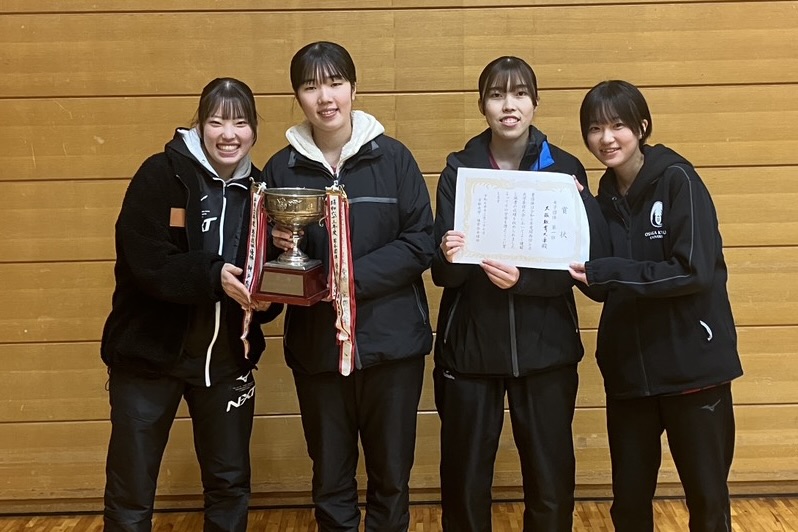 写真：大阪教育大学/提供：関西国公立大学卓球大会運営（主幹校・京都大学）