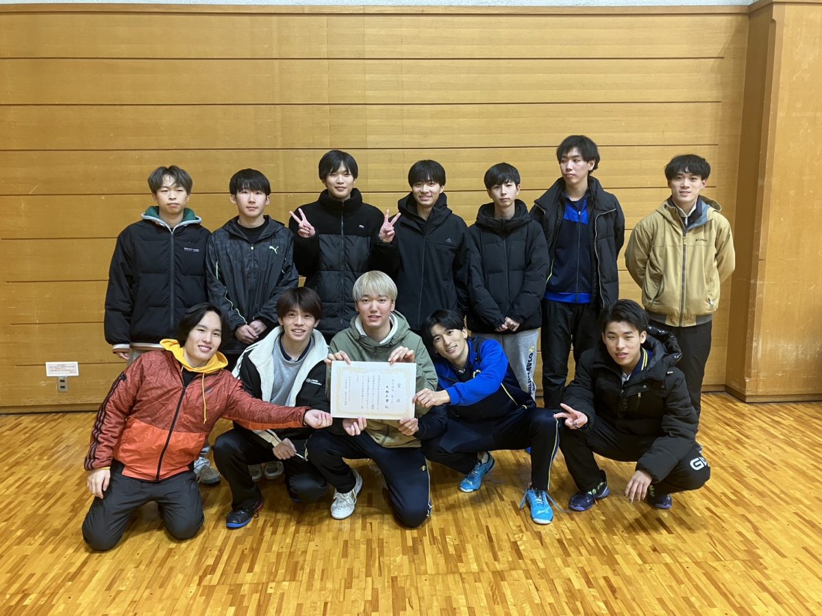 写真：大阪大学/提供：関西国公立大学卓球大会運営（主幹校・京都大学）