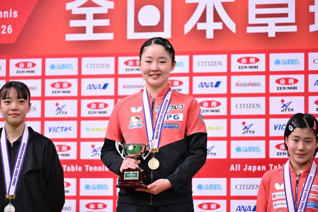 完全保存版】全日本卓球選手権(一般・ジュニアの部)歴代優勝選手一覧