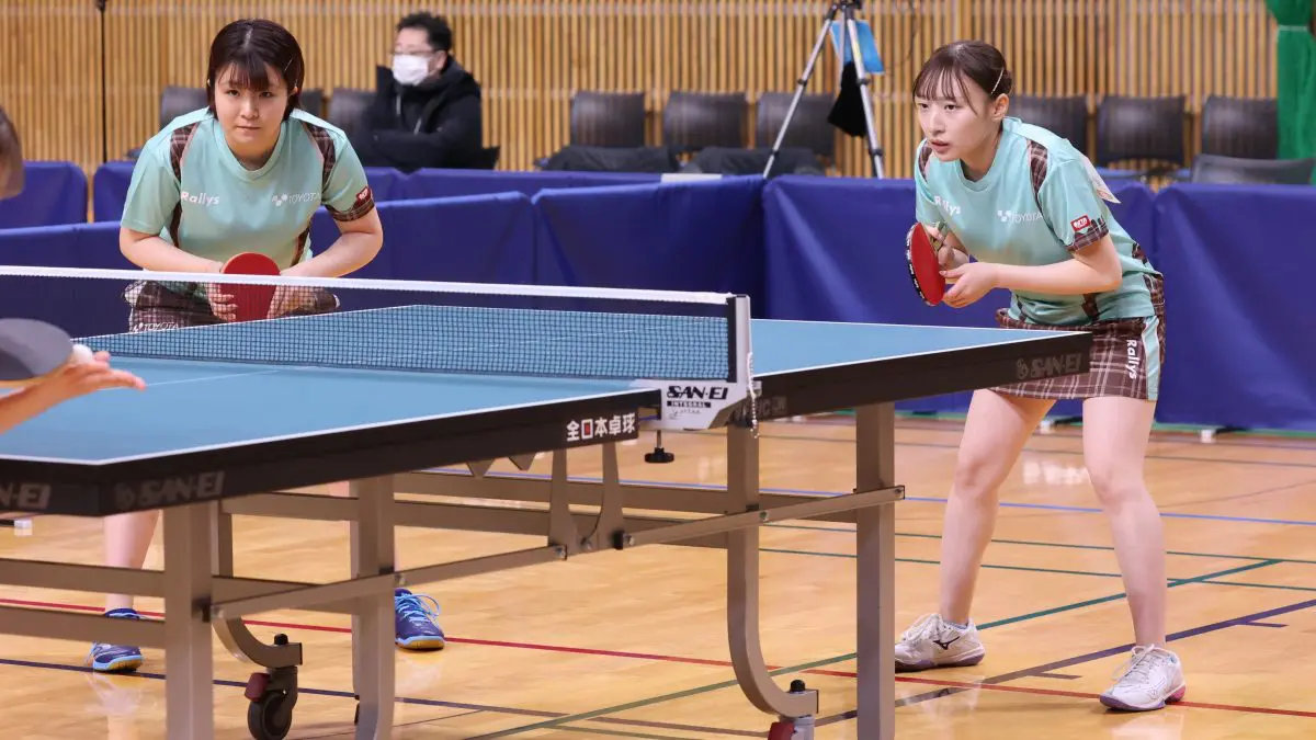 上田真実/阿部里歩ペア、橋本帆乃香/中田玲奈ペアらが初戦突破＜全日本