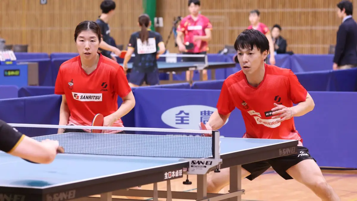 松平賢二/永尾尭子ペア、吉村和弘/長﨑美柚ペアらが2回戦進出＜全日本