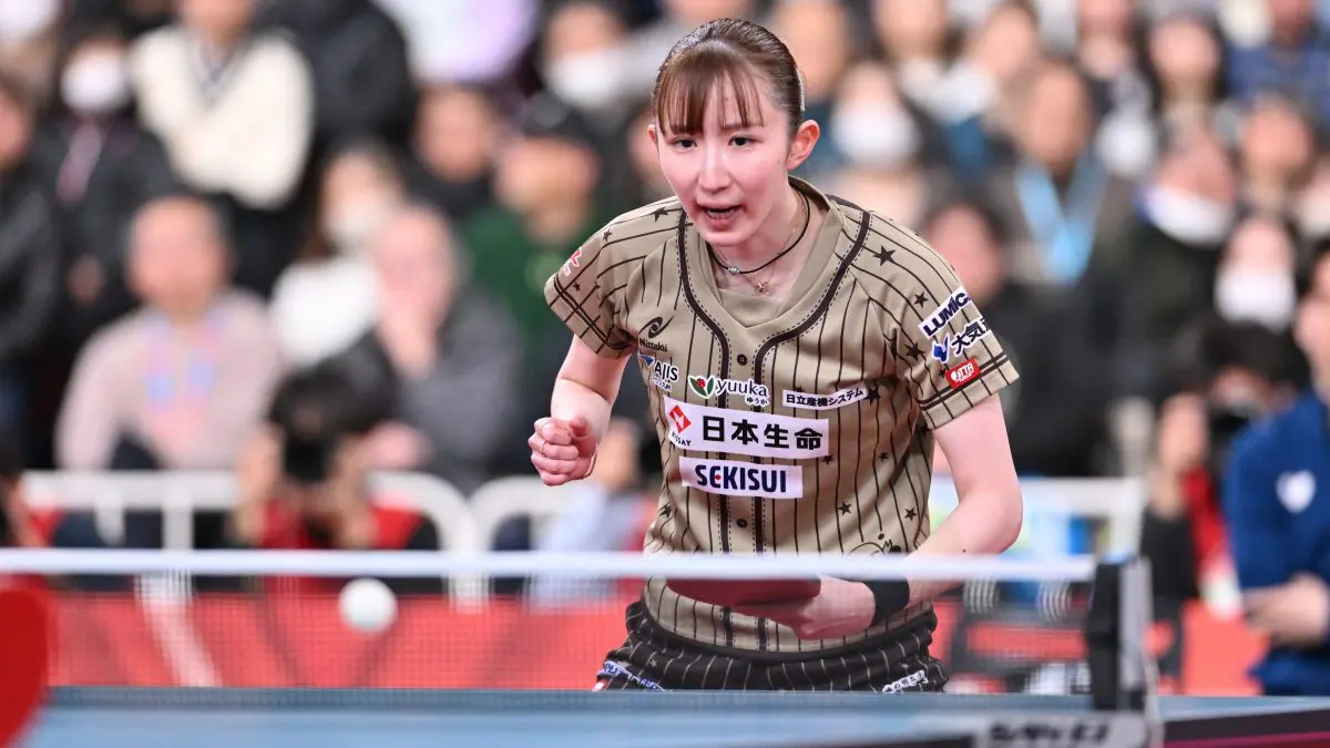 早田ひな、張本美和に惜敗し準優勝「もう一度