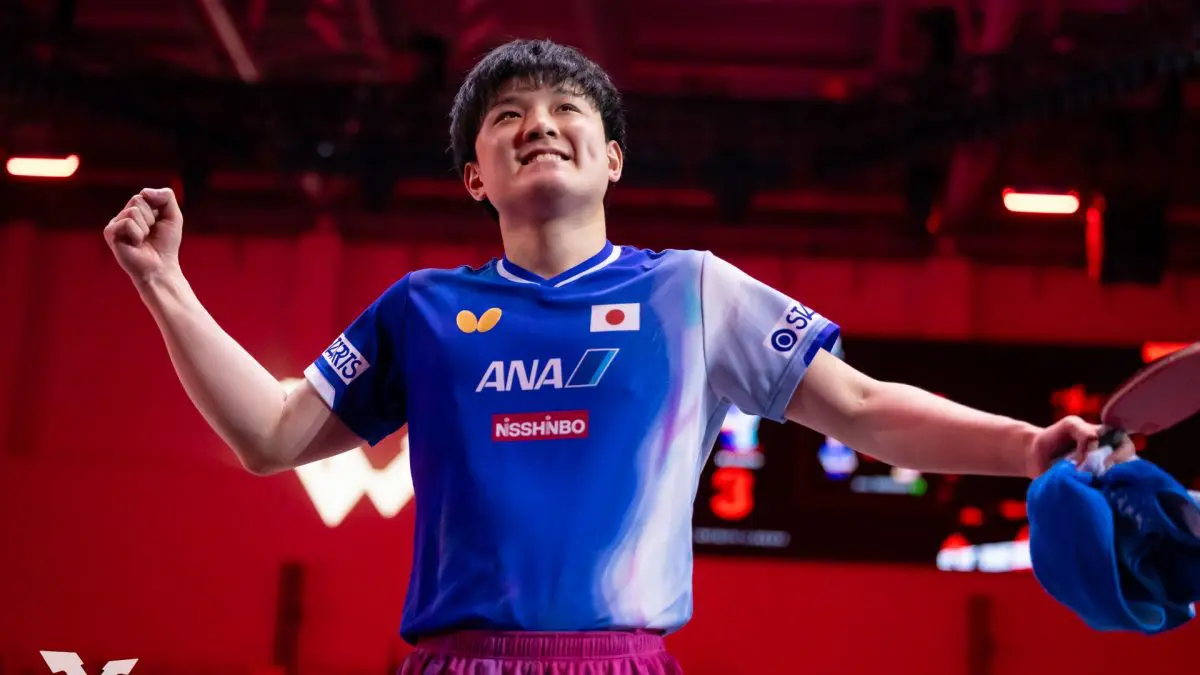 張本智和が中国若手にリベンジ 早田ひなもフルゲームの激戦制して2回戦
