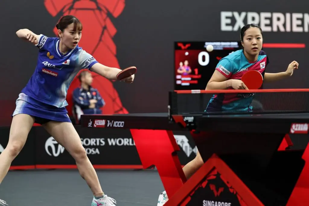 張本美和/早田ひなペア、WTT初出場で初優勝 グランドスマッシュ日本勢