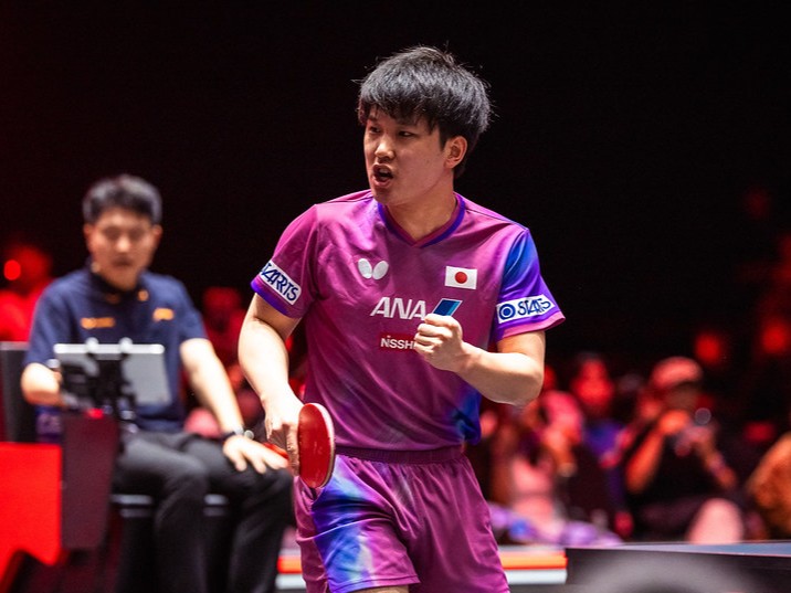 早田ひな、世界5位の中国選手との激戦制し8強入り＜卓球・WTT