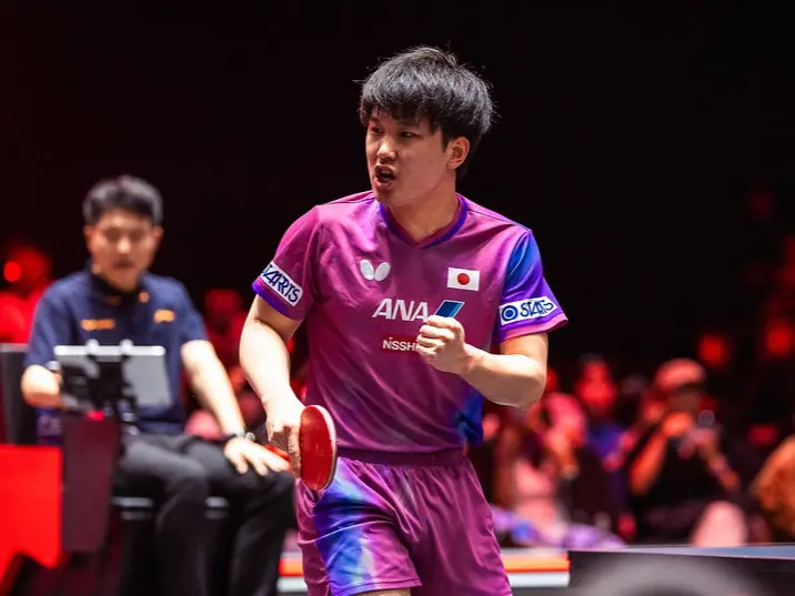 早田ひな、世界5位の中国選手との激戦制し8強入り＜卓球・WTT