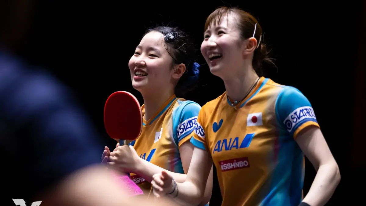 張本美和/早田ひなペア、WTT初出場で初優勝 グランドスマッシュ日本勢