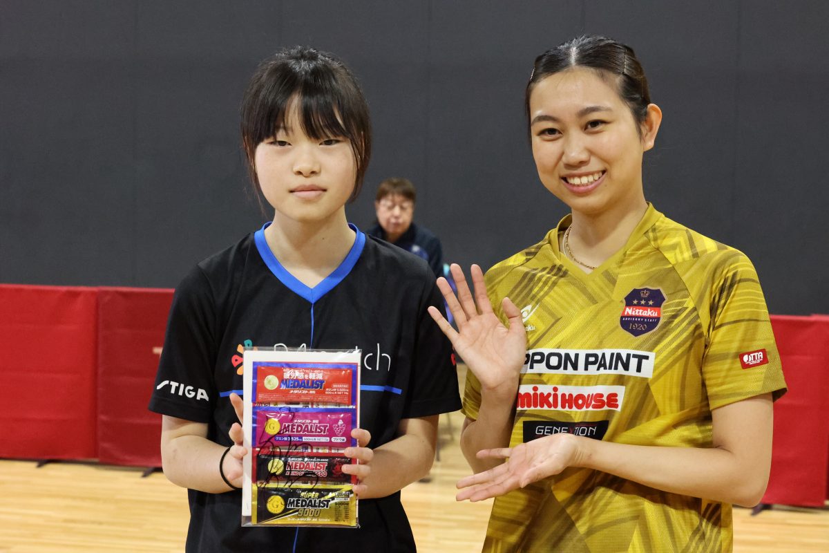 写真：抽選会も開催/撮影：ラリーズ編集部