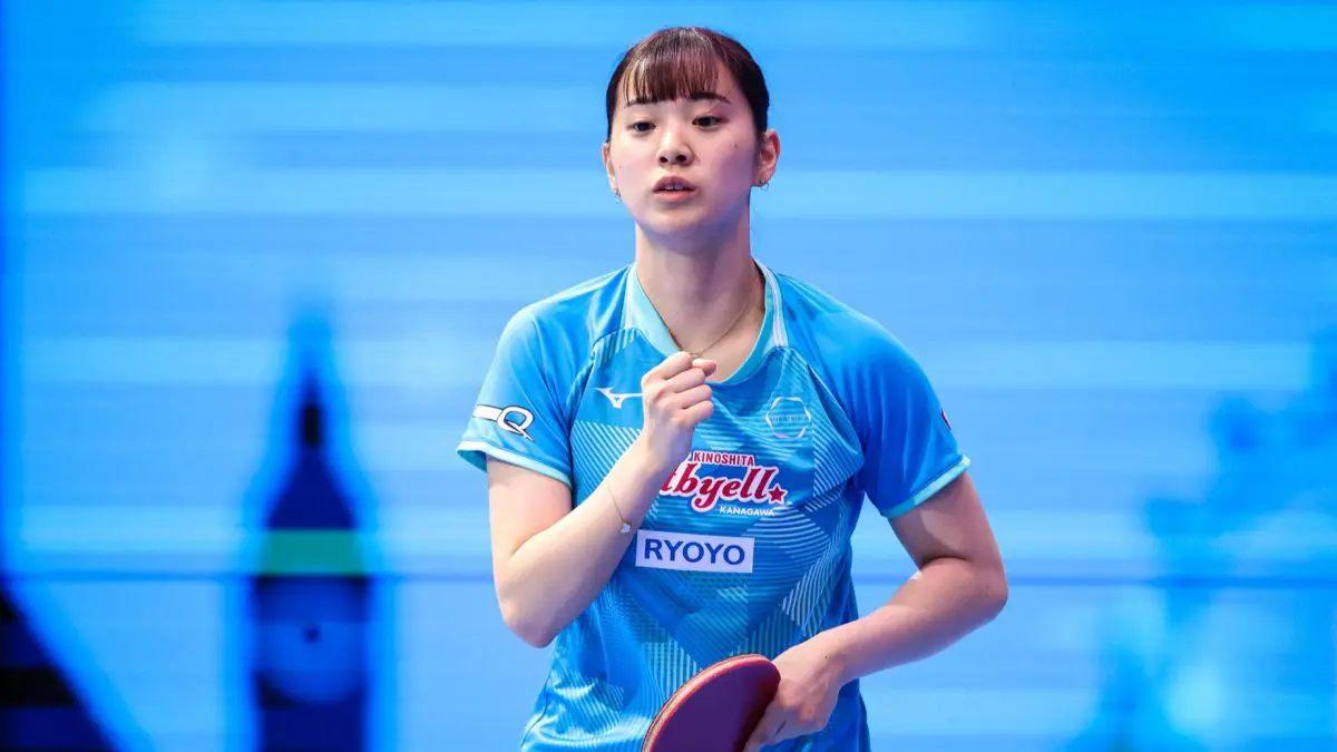 長﨑美柚が怪我で棄権 張本美和は不戦勝で2回戦へ＜卓球・WTT