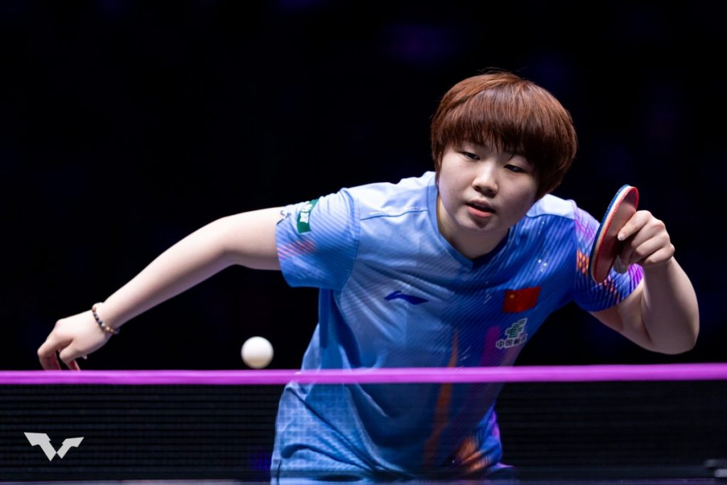 絶対女王・孫穎莎が準々決勝敗退 22歳の中国若手に惜敗＜卓球・WTT