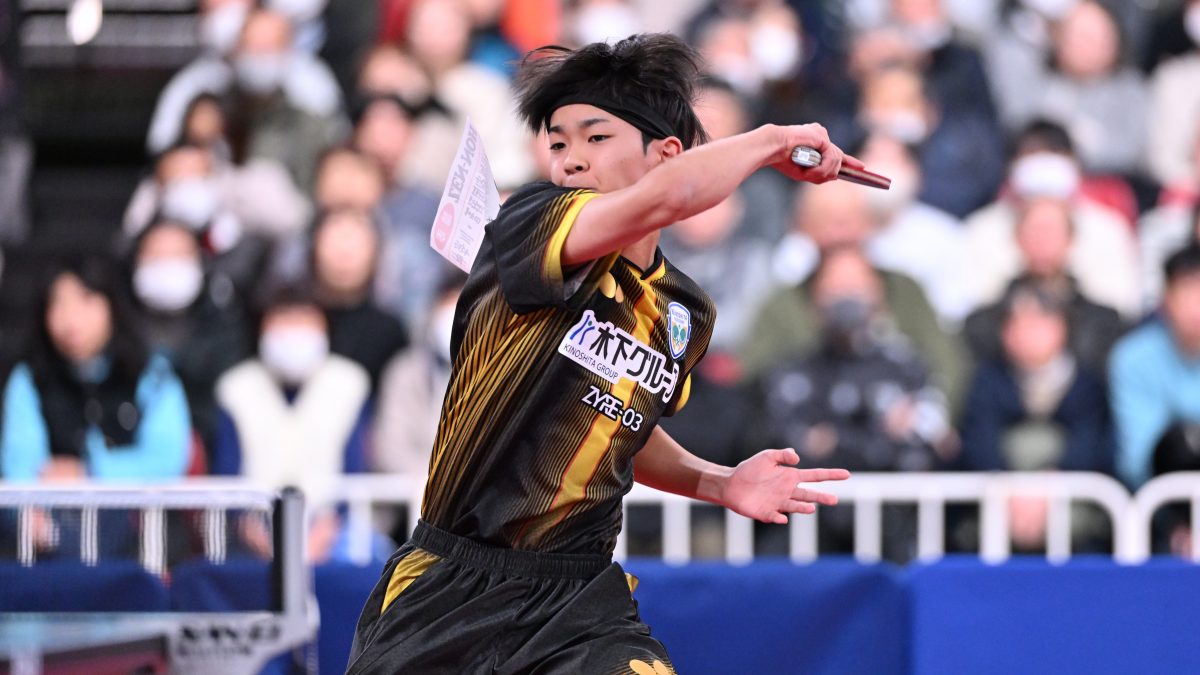 ☆ 流川全次郎☆ 卓球】全日本ジュニア王者・川上流星がワールドカップ出場資格を獲得