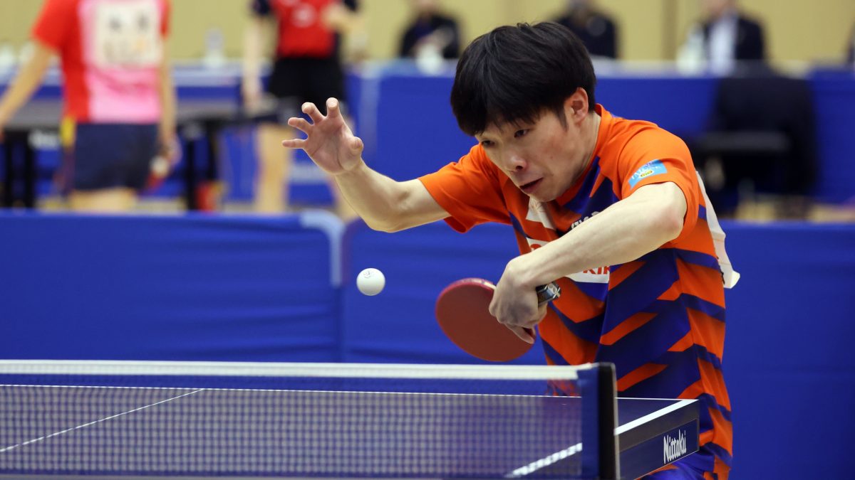 協和キリン・宮川昌大、15勝で全体1位に<卓球・令和8年度日本リーグ・日学連・高体連合同強化事業>