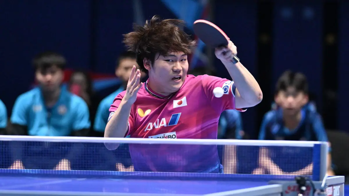 戸上、張本、松島出場の男子日本、チャイニーズタイペイに快勝で今大会