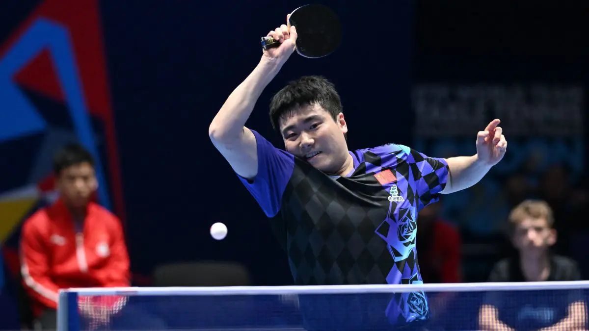 大逆転勝利を遂げた中国・梁靖崑 王皓監督「お前はもう負けたも同然