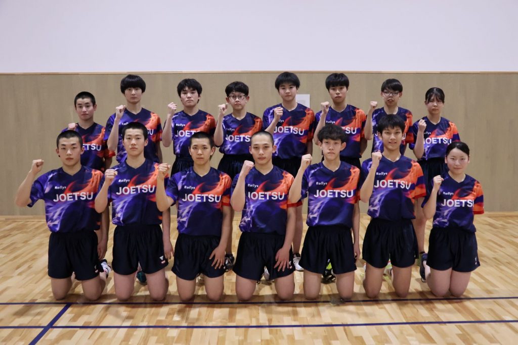Photo: Joetsu High School Table Tennis Club/Courtesy of Joetsu High School Table Tennis Club