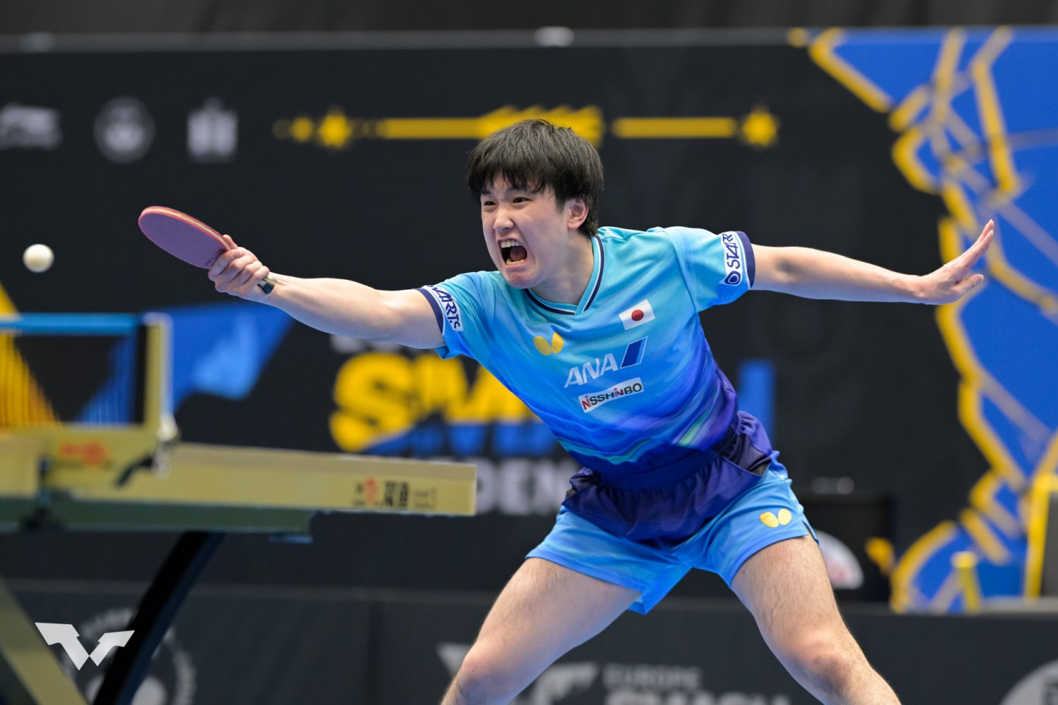松島輝空が中国勢撃破で8強入り 張本智和は日本勢対決で連勝＜卓球