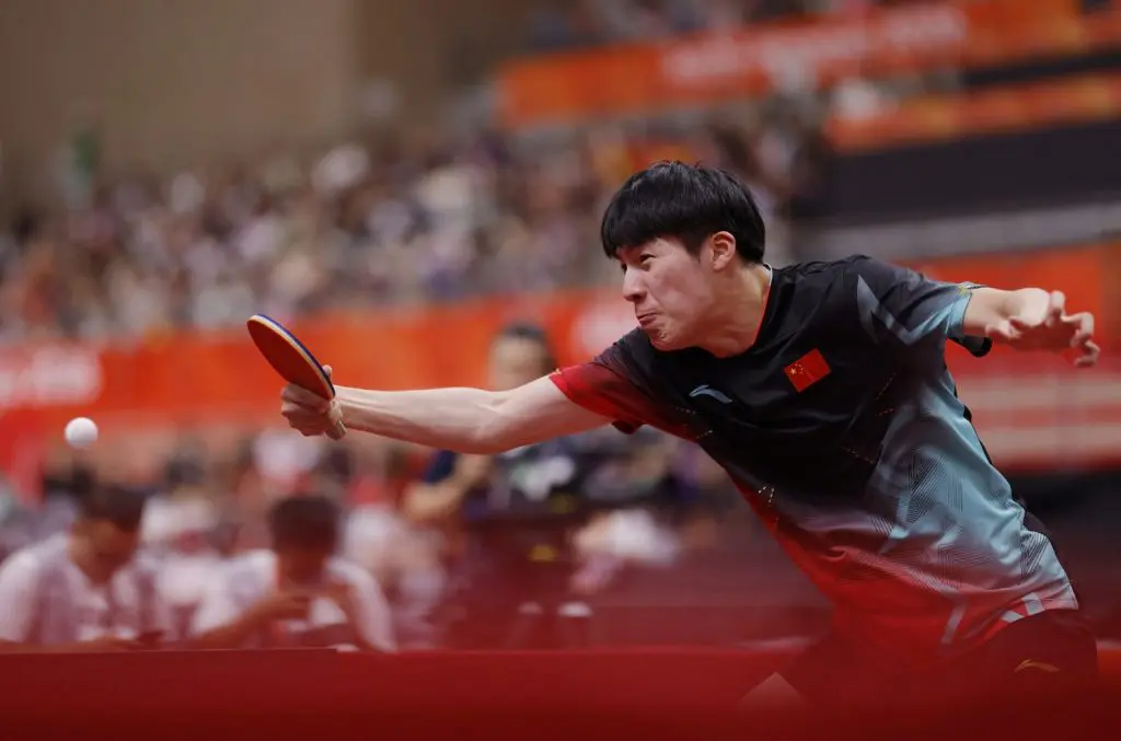 張本智和、第2ゲーム落とすも中国若手に競り勝ち エースの一勝で日本が